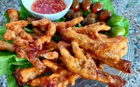 Bíu - Chân gà rút xương - Trương Đăng Quế - Ăn vặt gần bạn