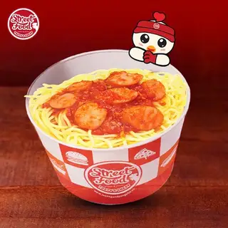 Mì Ý xúc xích thịt bằm - 58.000 ₫ tại Gà Rán Street Food - Đường Số 8