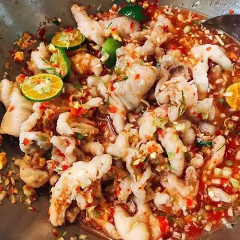 Xuân Đào - Chân Gà Sốt Thái - Nguyễn Thiệu Lâu - Ăn vặt gần bạn