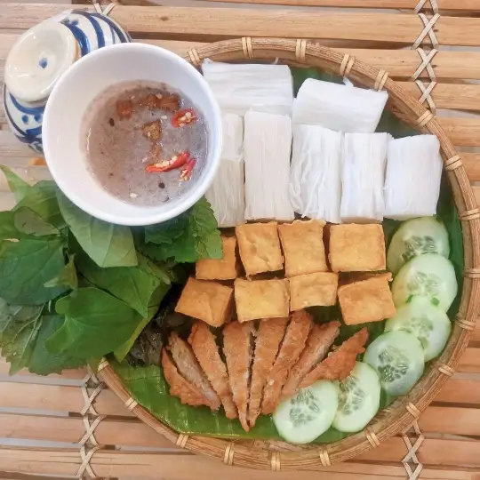  BÚN ĐẬU CHẢ CỐM THƠM  - 45.000 ₫ tại Bún Đậu Q9 Ngon Siêu Rẻ - Bún Chả & Bún Mắm Nêm - Đường 9