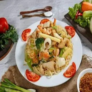 Hình ảnh Mì xào hải sản
