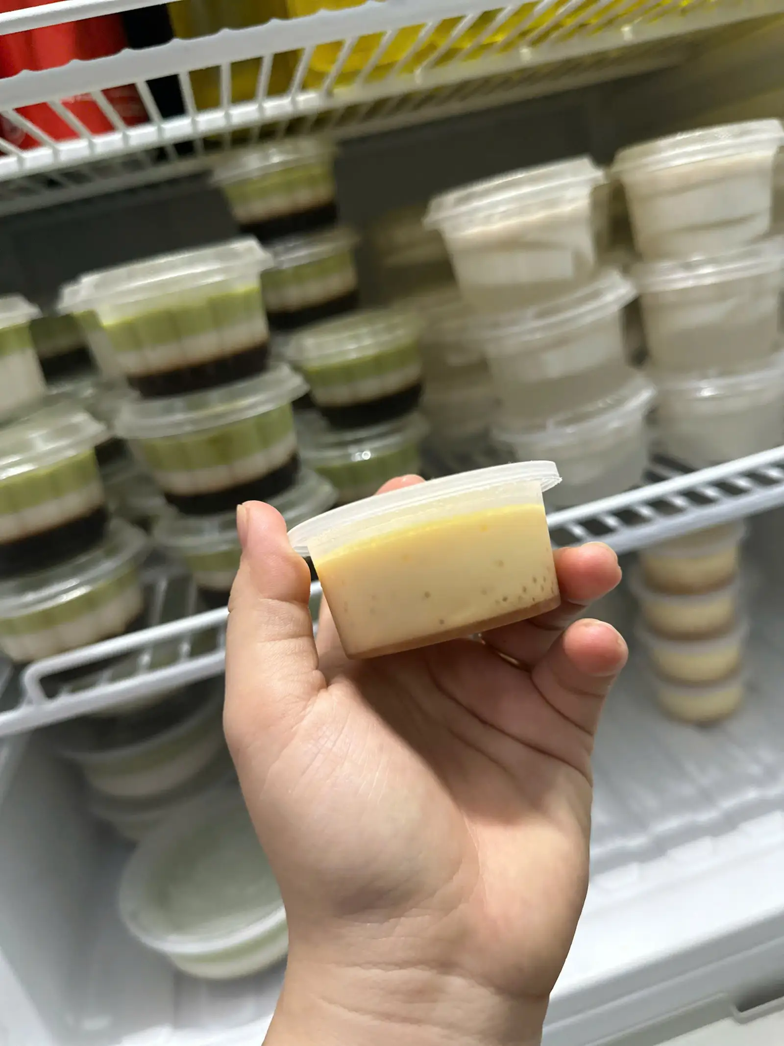 Bánh flan - 5 hủ - 50.000 ₫ tại Cô Trâm - Khoai Lang Chiên & Chuối Chiên - Hòa Hiệp
