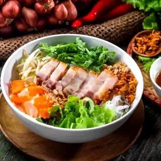 Hình ảnh Combo 2 Bún mắm thịt quay