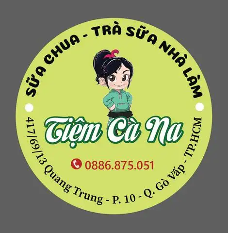 Hình ảnh Tiệm Cà Na - Trà Sữa, Sữa Chua Dẻo & Bánh Plan Nhà Làm - Quang Trung