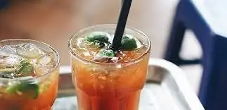 Trà tắc thái đỏ - trân châu - 43.000 ₫ tại Đá Me Chị Thủy Trần - Trà Trái Cây & Cafe Muối - Trần Quang Diệu