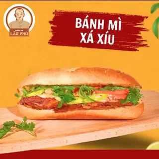 Bánh mì thịt xá xíu - 38.000 ₫ tại Bánh Mì Lão Phù - Đường 38