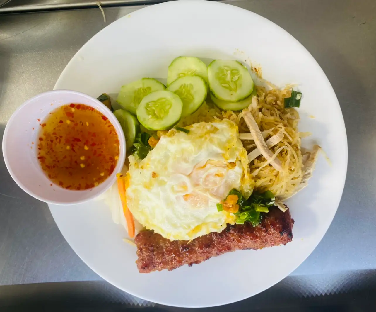 Hình ảnh Nem bì ốp la