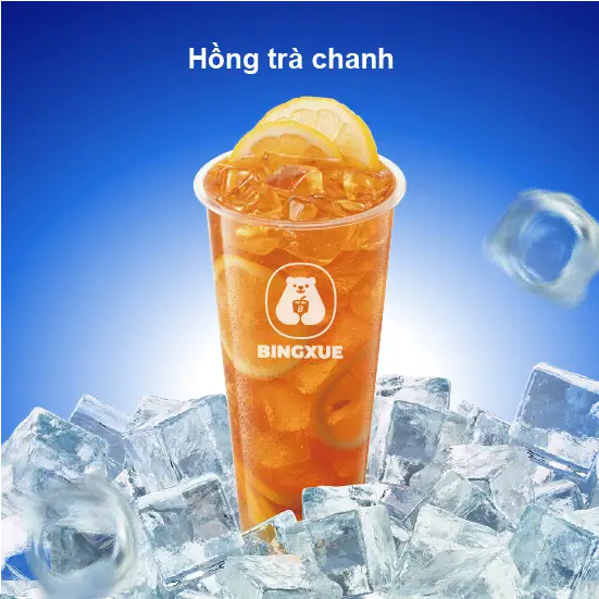 Hồng Trà Chanh - 22.000 ₫ tại Bingxue - Kem & Trà Sữa - 64 Vĩnh Hội