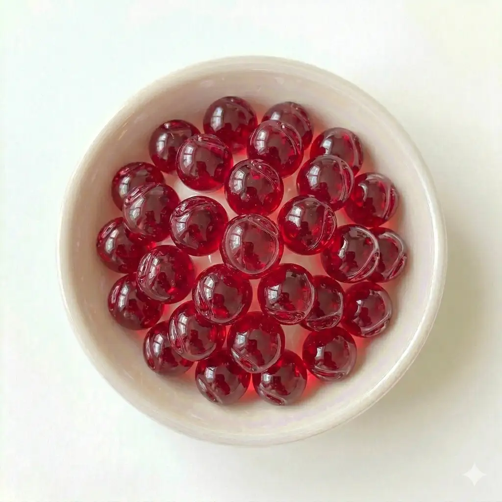 Hình ảnh Hạt thủy tinh dâu
