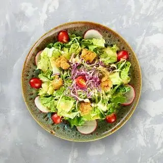 Hình ảnh Salad hoa quả sốt chanh leo