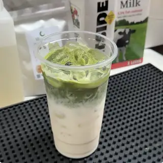 Matcha latte - 35.000 ₫ tại Doni Ăn Vặt - Bánh Tráng Ngon & Trà Thơm - Cao Thắng