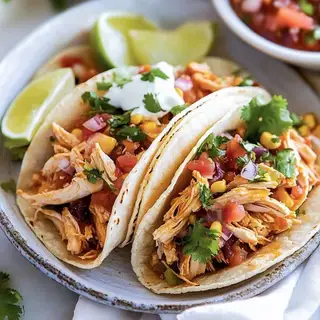 Bánh tacos gà xé - 43.000 ₫ tại Tacos Toro - Điện Biên Phủ 