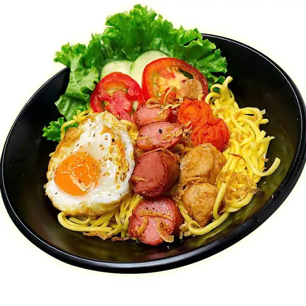 Mỳ trộn cá viên xúc xích - 55.000 ₫ tại Bún Đậu & Mỳ Trộn Chí Phèo - Đường Số 4