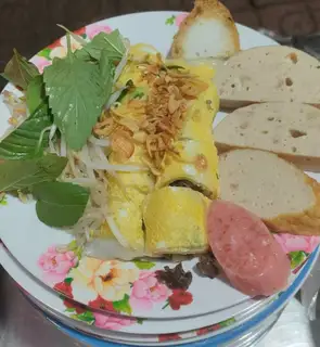 Bánh cuốn trứng - 43.000 ₫ tại Bánh Cuốn 884 - Huỳnh Tấn Phát