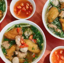 Hình ảnh Bún cá mọc