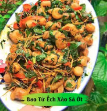 Hình ảnh Bao tử ếch xào sa tế