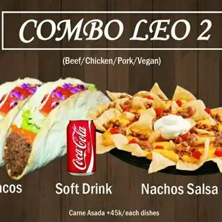 Combo leo 2 - 204.000 ₫ tại Tacoleo - Mexican Food & Beer - Trần Hưng Đạo