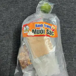 Bánh tráng phơi sương muối sặc - 18.000 ₫ tại Bánh Tráng Nhà Bí Me - Lý Thái Tổ