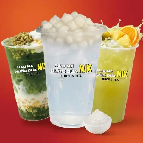 Rau Má Nước Dừa Mix - Nước Mía, Nước Dừa & Nước Ép - Ni Sư Huỳnh Liên - Sinh tố/Nước ép/Sữa gần bạn