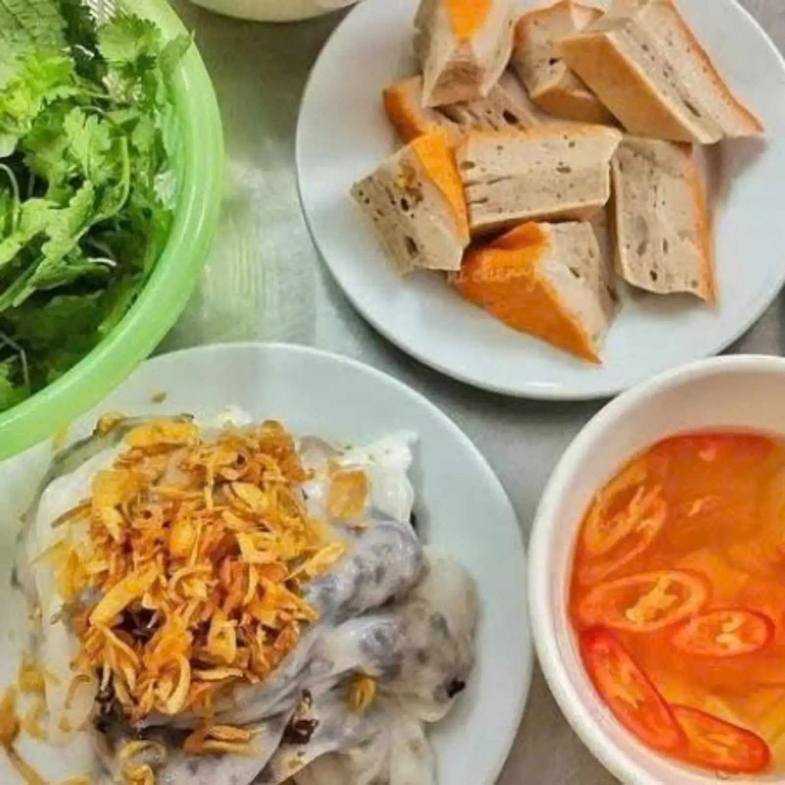 Hình ảnh Bánh cuốn chả quế