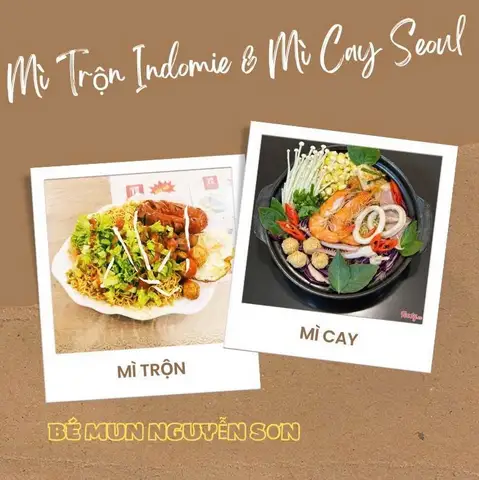 BÉ MUN - Mì Trộn Indomie & Mì Cay Seoul - Nguyễn Sơn - Bún/Phở/Mỳ/Cháo gần bạn