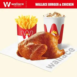Combo gà nguyên con - 209.000 ₫ tại Wallace Burger & Chicken - Nguyễn Duy Trinh