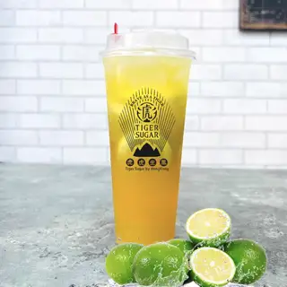 Hình ảnh Trà chanh nước hoa giã tay - Tiger Sugar