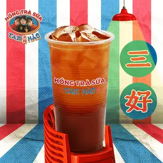 Hồng Trà Vải Thiều - 荔枝紅茶 - 16.000 ₫ tại Hồng Trà Sữa Tam Hảo - Nguyễn Khắc Nhu