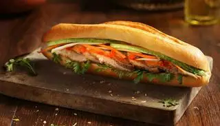 Hình ảnh Combo bánh mì Hội An - trà quất