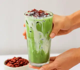 Hình ảnh Matcha đậu đỏ