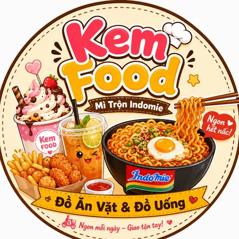 Hình ảnh Kem Food - Mì Trộn Indomie, Đồ Ăn Vặt & Đồ Uống - Định Công