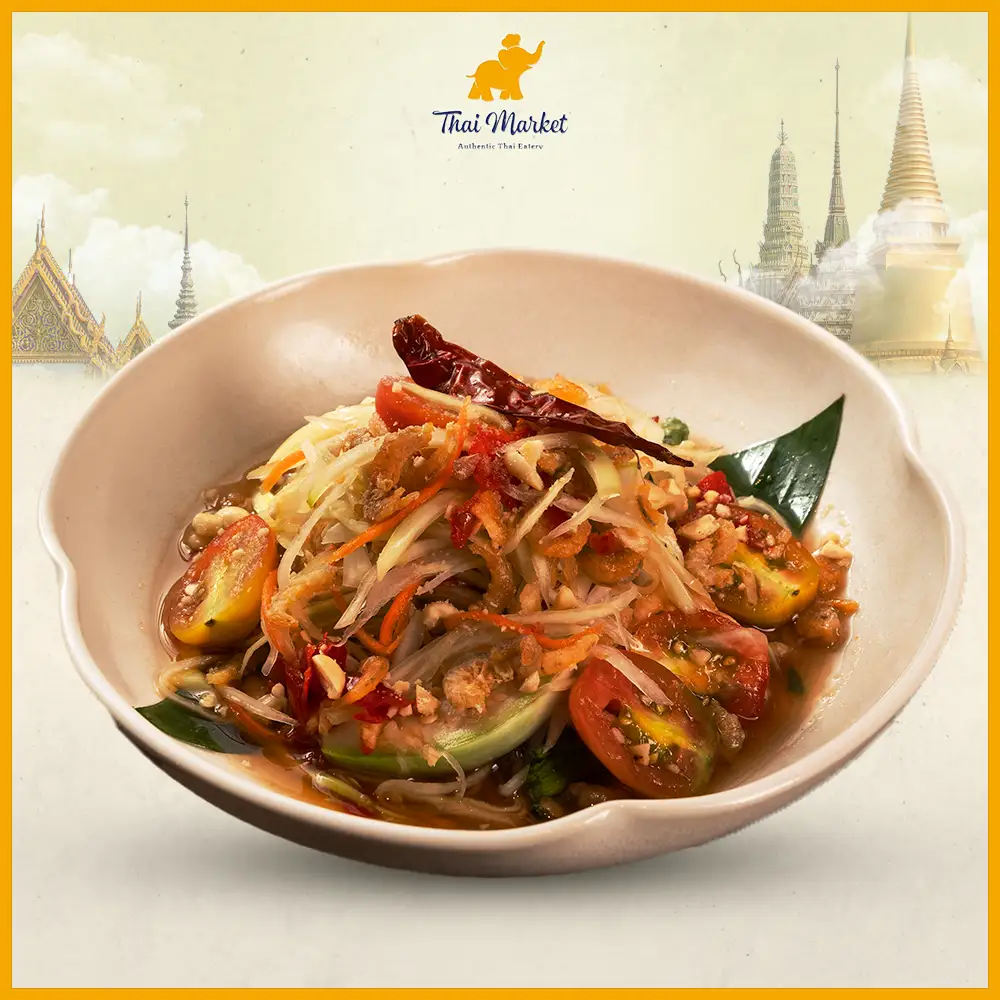 Gỏi Đu Đủ Tôm Khô - 75.650 ₫ tại Thai Market Restaurant - Cơm Thái, Lẩu Thái & Món Thái - 95 Cao Thắng