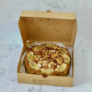 Bánh chuối yến mạch mát lạnh - 169.000 ₫ tại Sonia's Bakery - Bánh chuối nướng bơ - Nguyễn Văn Thương