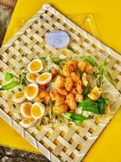 Hình ảnh Bánh dẻo mỡ hành tóp mỡ