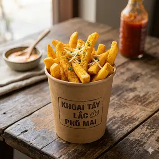 Khoai Tây - 30.000 ₫ tại Khoai Lang Lắc & Bánh Tráng Trộn - Nguyễn Đình Chiểu
