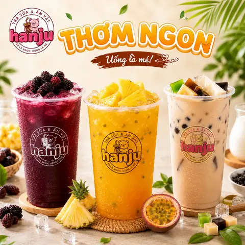Hình ảnh Trà Sữa, Trà Trái Cây & Ăn Vặt Hanju - Đặng Thùy Trâm