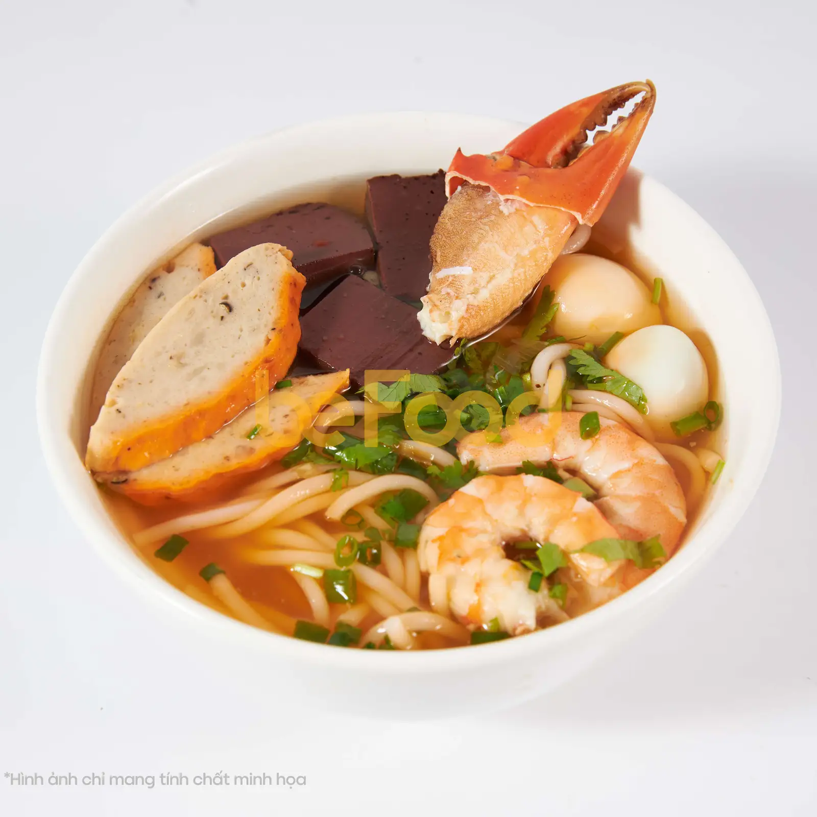 Bánh canh cua thập cẩm - 55.000 ₫ tại Bánh Canh Cua Dì Bình - Xóm Chiếu