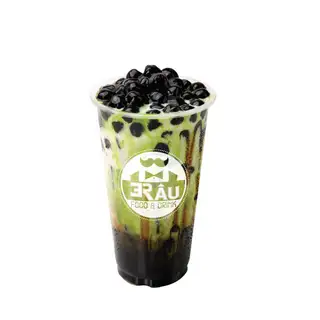 Sữa tươi trân châu đường đen matcha - 43.000 ₫ tại 3 Râu - Gà Rán, Pizza & Trà Sữa - Đường 37