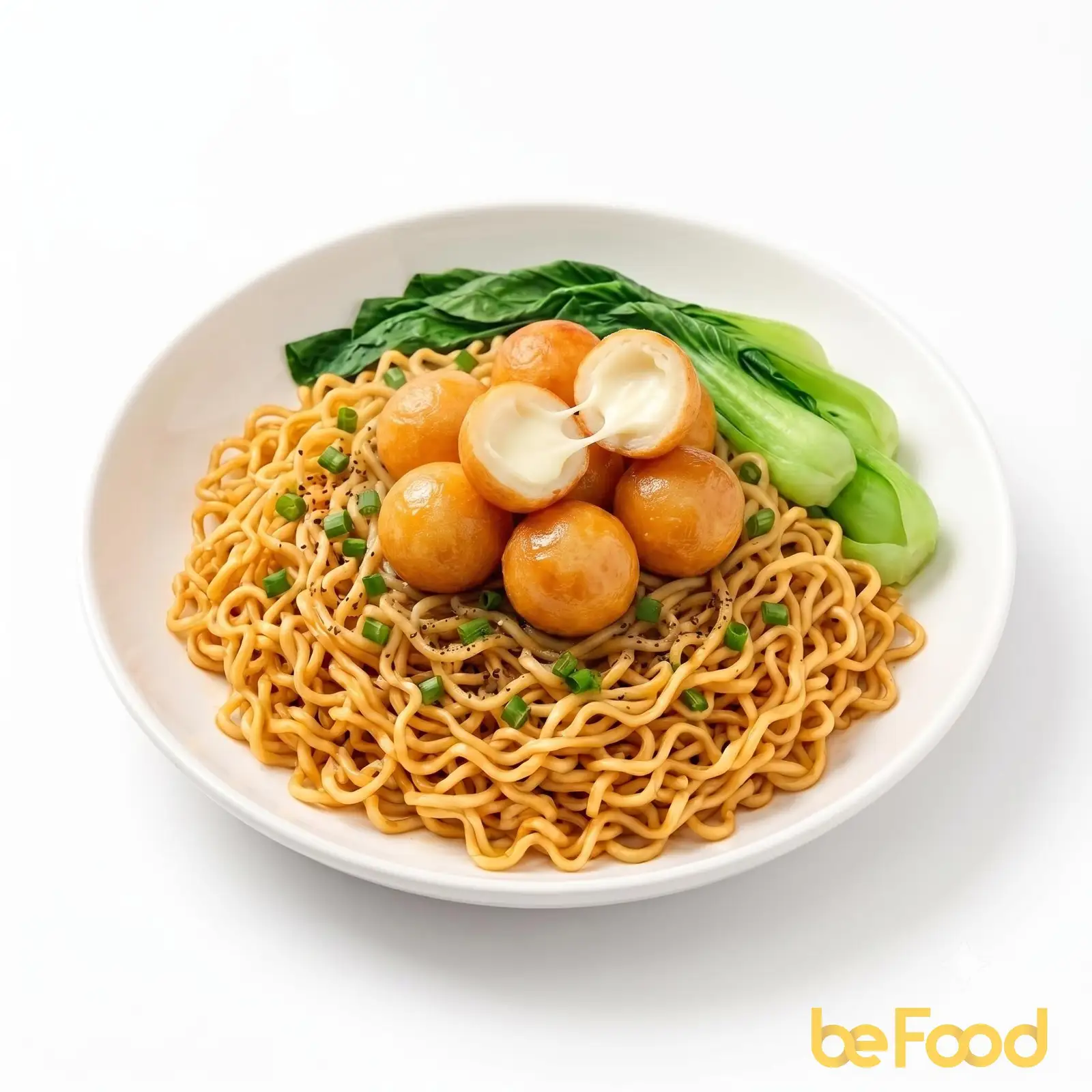 Hình ảnh Mì cay trộn viên phô mai