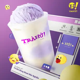 Trà Sữa Olong Khoai Môn Nghiền (cđ_mientay_67) - 46.000 ₫ tại Trà Hú - Trà Sữa Đậm Hú Hồn - Nguyễn Huệ