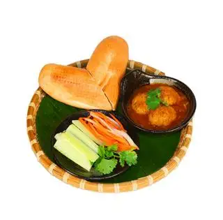 Bánh mì xíu mại - 30.000 ₫ tại Bánh Mì Chảo Út Nhỏ - Phan Văn Trị