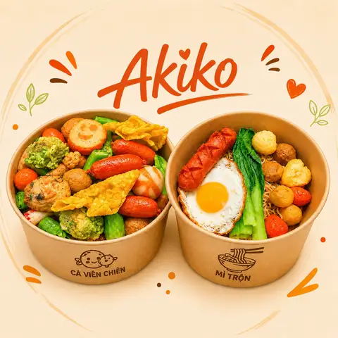 Akiko - Cá Viên Chiên & Mì Trộn - Trần Xuân Soạn - Ăn vặt gần bạn
