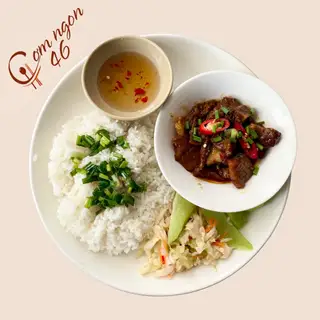 Hình ảnh Cơm tấm thịt kho tiêu