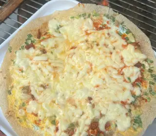 Bánh tráng nướng Mozarella - M6 - 45.000 ₫ tại Bánh Tráng Nướng Nhà Ji - Trần Hưng Đạo