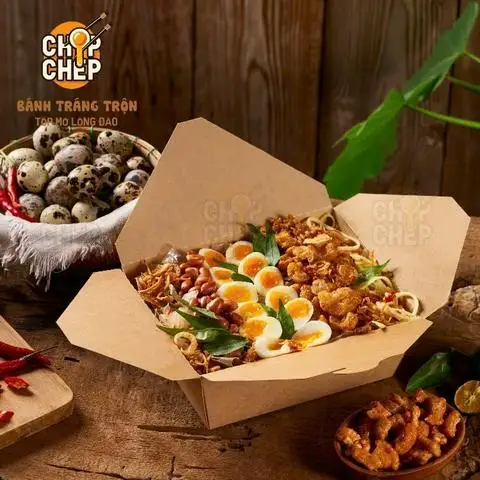 Chóp Chép - Bánh Tráng Trộn Tóp Mỡ Lòng Đào - Lê Lai - Ăn vặt gần bạn
