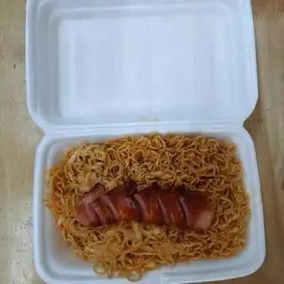 Hình ảnh Mì trộn khô 2 vắt 1 xúc xích