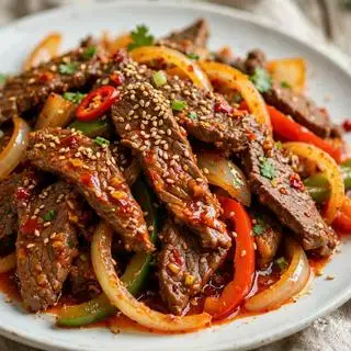 Hình ảnh Bò xào sate