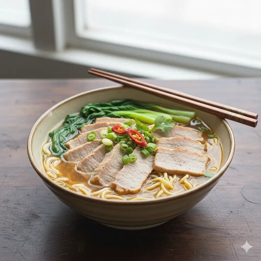 Thịt nạt - 42.000 ₫ tại  Cháo Lòng Má Heo & Đồ nướng - Phạm Văn Đồng