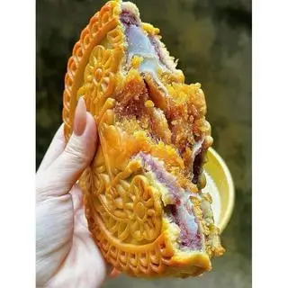 Hình ảnh Khoai môn mochi trứng