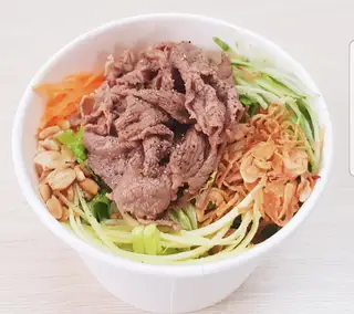 Hình ảnh Bún trộn bò
